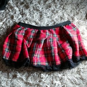 School girl cosplay mini skirt